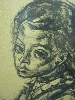 Picture of Francis De Erdley 1904-1959  LARGE INK WASH